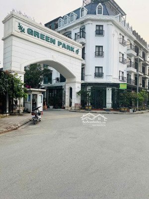 bán nhà liền kề lô góc 5 tầng thang máy vỉa hè rộng khu green park vĩnh hưng 120m² giá 25 tỷ