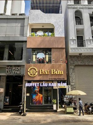 cao thắng - 3 tầng - dt: 4 x 13m - kinh doanh tự do, khu ăn uống sầm xuất