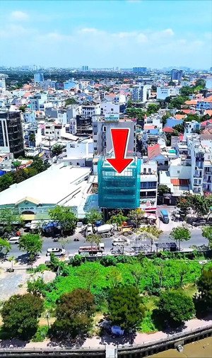 builiding đẳng cấp,mặt tiền view sông sài gòn, 1b nguyễn văn hưởng. dt(11.5x19m).hầm 7 tầng. 220 tỷ