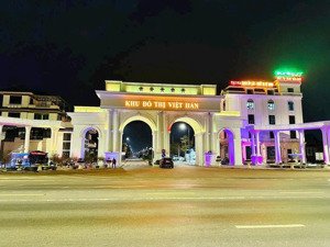 bán đất nền tại kđt việt hàn, 20 triệu / m2, 100m2, mặt tiền 5m