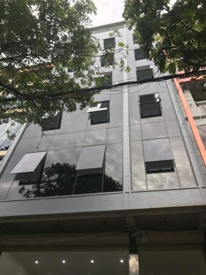 cho thuê nhà mặt phố lê đức thọ - trần vỹ - nam từ liêm - hà nội 80m2 7 tầng 1 hầm. mt 8m. giá 80tr
