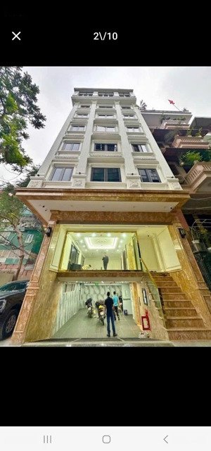 tòa nhà cực đẹp 9 tầng mặt phố đỗ đức dục -hàng xóm ks marriott - 9 tầng - 37.5 tỷ