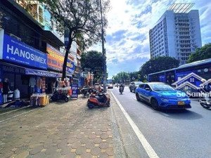 siêu hiếm - nhà mặt phố hoàng quốc việt - đối diện đại học điện lực - vỉa hè rộng - kinh doanh