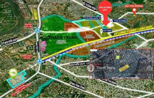 siêu phẩm nền góc 2 mặt tiền đẹp nhất trục đường 659. sổ sẵn, công chứng ngay giá 135tr/m2 tl
