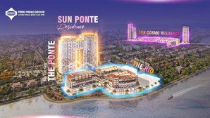 độc quyền shophouse khối đế sun ponte trần hưng đạo view sông hàn, cầu rồng của sun group