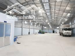 Cho thuê 10000m2 kho đẹp KCN Sóng Thần 2