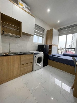 studio full nội thất mới toanh ngay lê quang định xem phòng liên hệ 0717452003