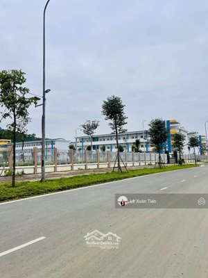 cắt lỗ, bán lô 91.6m2 mặt tiền 6m full thổ tại miễu, hoà lạc. sát vách đhqg, đl thăng long ga metro