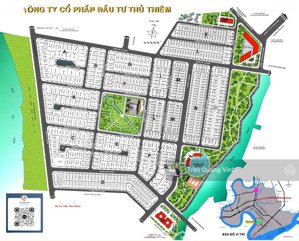 bán đất villa ( 8.7mx23m) đối diện công viên toàn khu đường 96 khu dân cư thủ thiêm villa