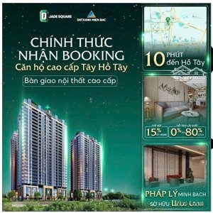 chính thức nhận booking cc cao cấp jade square, view ngắm trọn pháo hoa, giá chỉ 9xtr/m2
