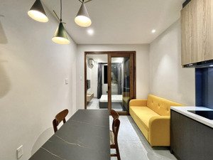 cho thuê căn hộ 1 phòng ngủ - ban công ngay khu bàu cát - trần mai ninh - lý thường kiệt