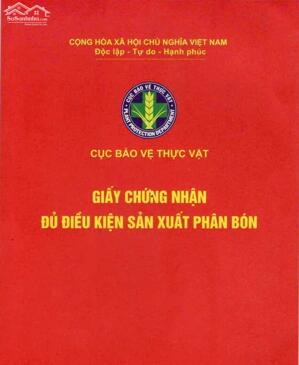 Bán nhà xưởng sản xuất phân bón trong KCN Đức Hòa, Long An giá tốt