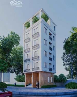 bán nhà 8 tầng có hầm, 12 phòng khép kín full nội thất trịnh văn bô 90m², 35 tỷ