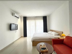 cho thuê căn hộ q1 || đường nguyễn phi khanh || gần chợ tân định, ban công máy giặt riêng 40m2