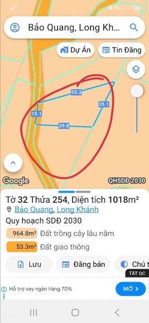 #vườn nghỉ dưỡng long khánh tại xã bảo quang, đồng nai, giá ưu đãi 2,5 tỷ, 2100 m2