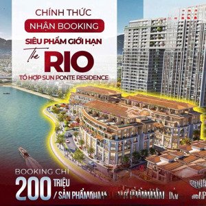 giỏ hàng độc quyền shophuouse khối đế, townhouse 7 tầng, villa biệt lập dự án sunponte (the rio)