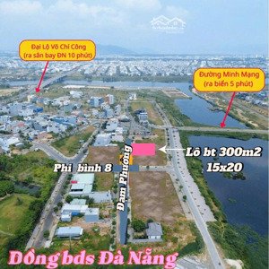 bán đất biệt thự 300m cách biển đà nẵng chỉ 5 phút giá chỉ 36,5 triệu/m đường đạm phương