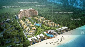 biệt thự ixora hồ tràm 525m2, view đẹp, chiết khấu cao, cam kết thuê cao trực diện biển hồ tràm