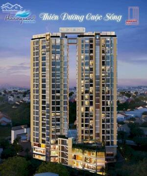 Căn hộ 1 phòng ngủ 45m2 Thiên Quân Marina Plaza Cần Thơ