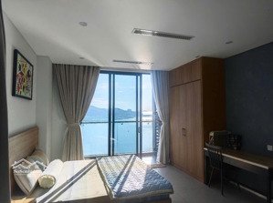 cho thuê căn hộ scenia bay nha trang 1 phòng ngủ tầng 28 view biển full nội thất
