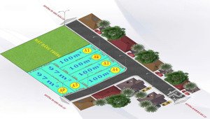 lô a4 (100m² 2 tỷ 6): lô đẹp nhất dãy giá vẫn mềm