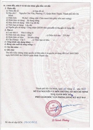 bán gấp giá rẻ nhà mt nguyễn cửu vân. dt: 5,2x19=94, 3 tầng. đang cho thuê 58tr/tháng.
