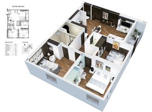 cần bán căn góc 107,6m tầng trung k35 toà hpc land mark 105 tố hữu