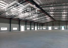 Cho thuê tổng diện tích 30.000m2 nhà xưởng và đất. Trong khu công nghiệp Bình Dương