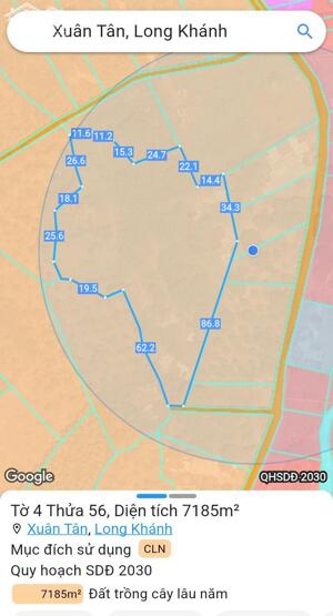 Bán đất vườn phường Xuân Tân