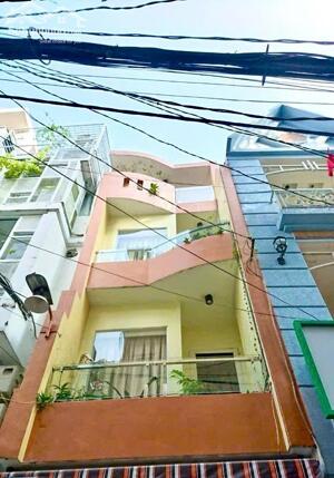Quận 3, giáp Q1, 4 Tầng, 39m2, HXH thông, gần Trần Quốc Thảo, dòng tiền 20tr/th, 8.65 Tỷ