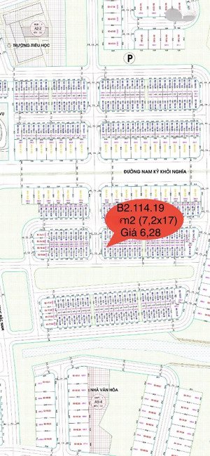 lô góc fpt - đối diện công viên - cạnh sông và nam kỳ khởi nghĩa - 119m2 ngang 7,2m