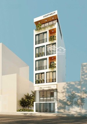 bán toà căn hộ 6 tầng mới khu biển phạm văn đồng, sơn trà doanh thu 2 tỷ/ năm