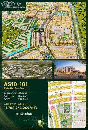 Chỉ 1.2 tỷ sở hữu ngay căn Vin Dương Kinh