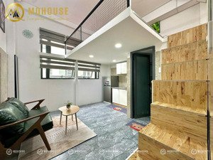 cho thuê căn hộ duplex cửa sổ full nội thất có thang máy gần đại học công thương