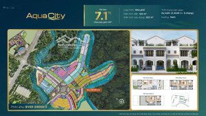 nhà phố aqua city 6x20m trả trước chỉ 2,6 tỷ, mặt tiền 19m, ngay tiện ích trung tâm stella