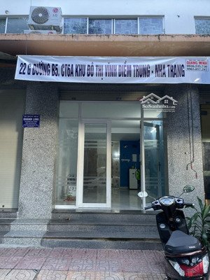 cần cho thuê căn shophouse mặt tiền đường b5 kđt vĩnh điềm trung dt 56m2, giá 8,5tr/tháng