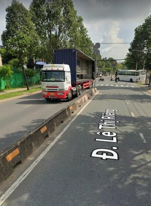 đường xe container đất thổ cư 25x44m mặt tiền lê thị riêng