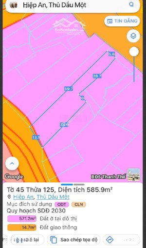 mặt tiền quốc lộ 13 và dx 093 vị trí kinh doanh tốt nhất, giá rẻ đường quốc lộ 13, phường hiệp an
