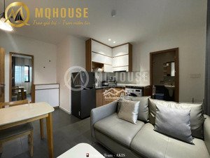 căn hộ 1 phòng ngủ thiết kế hiện đại - gần cầu sài gòn - full nội thất - trang bị máy giặt sấy