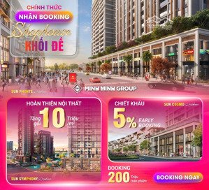 shophouse khối đế sun symphony view sông hàn, view pháo hoa mặt đường 27m trần hưng đạo