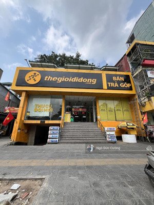 cho thuê mbkd nguyễn văn tuyết 110m x 4t + sân vườn, mt 15m phố ẩm thực sầm uất 