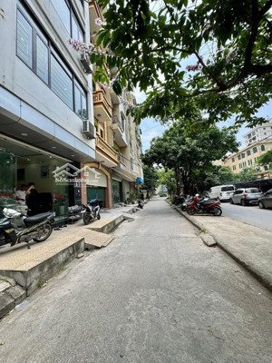bán nhà mặt phố đền lừ, hoàng mai - kinh doanh - ô tô đỗ trước cửa