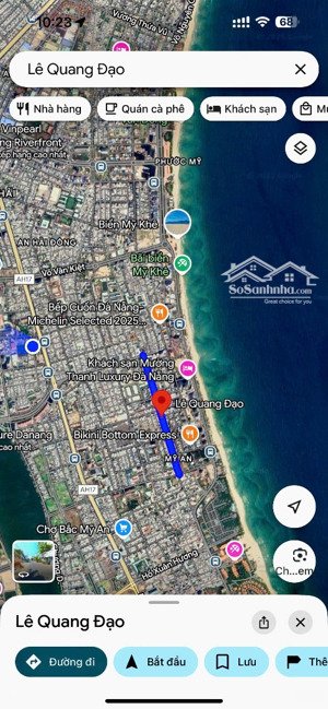 bán góc 2 mặt tiền lê quang đạo phố tây an thượng ngũ hành sơn, đà nẵng. sẵn dòng tiền 100tr