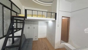 cho thuê căn hộ dịch vụ có gác, full nội thất, toilet riêng, hẻm xe tải thành thái