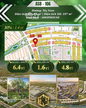 chỉ với 1.4 tỷ sở hữu nhà liền kề view công viên cạnh shophouse và khu tmdv