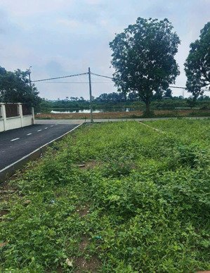 gia đình em cần tiền bán gấp mảnh đất đẹp ven hồ nằm trong khu cnc hòa lạc - cạnh metro số 5