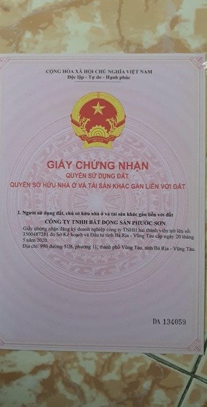 bán gấp combo 2 lô đất nền 35tr/m2 dự án tại khu nhà ở phía tây đường 3/2 hàng điều, p11, vũng tàu