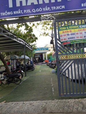 bán lô đất đường thống nhất-f15-gò vấp. diện tích: 5.464 mét vuông, đang cho thuê thu nhập 200tr