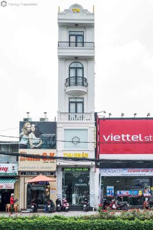 SIÊU PHẨM - MẶT TIỀN 30/4 - Nhà 1Trệt 4Lầu Gần Mạc Thiên Tích, xéo chợ Xuân Khánh