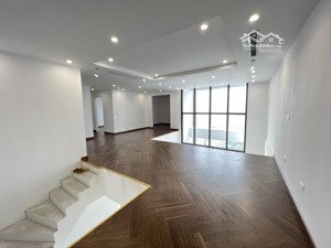 duplex bàn giao thô, sđcc, dt 191m2, 2 tầng thông, dịch vọng hậu - cầu giấy
